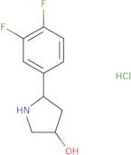 5-(3,4-Difluorophenyl)pyrrolidin-3-ol hydrochloride