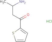 3-Amino-1-(thiophen-2-yl)butan-1-one hydrochloride