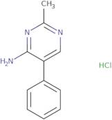 2-Methyl-5-phenylpyrimidin-4-amine hydrochloride