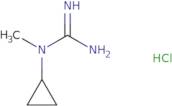 1-Cyclopropyl-1-methylguanidine hydrochloride