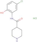 N-(5-Chloro-2-hydroxyphenyl)piperidine-4-carboxamide hydrochloride