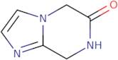 5H,6H,7H,8H-Imidazo[1,2-a]pyrazin-6-one