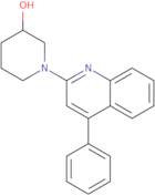 1-(4-Phenylquinolin-2-yl)piperidin-3-ol