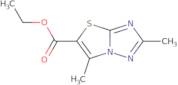 Ethyl 2,6-dimethyl-[1,2,4]triazolo[3,2-b][1,3]thiazole-5-carboxylate