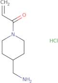 1-[4-(Aminomethyl)piperidin-1-yl]prop-2-en-1-one hydrochloride