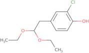 2-Chloro-4-(2,2-diethoxyethyl)phenol