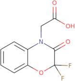 2-(2,2-Difluoro-3-oxo-3,4-dihydro-2H-1,4-benzoxazin-4-yl)acetic acid