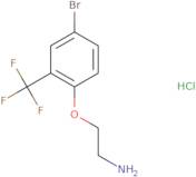 1-(2-Aminoethoxy)-4-bromo-2-(trifluoromethyl)benzene hydrochloride