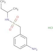 1-(3-Aminophenyl)-N-(butan-2-yl)methanesulfonamide hydrochloride