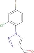 1-(2-Chloro-4-fluorophenyl)-1H-1,2,3-triazole-4-carbaldehyde