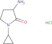 3-Amino-1-cyclopropylpyrrolidin-2-one hydrochloride