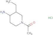 1-(4-Amino-3-ethylpiperidin-1-yl)ethan-1-one hydrochloride