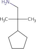 2-Cyclopentyl-2-methylpropan-1-amine