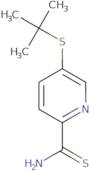 5-(tert-Butylsulfanyl)pyridine-2-carbothioamide