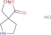3-Ethylpyrrolidine-3-carboxylic acid hydrochloride