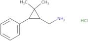 (2,2-Dimethyl-3-phenylcyclopropyl)methanamine hydrochloride