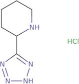 2-(2H-1,2,3,4-Tetrazol-5-yl)piperidine hydrochloride