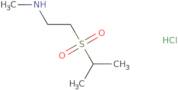 Methyl[2-(propane-2-sulfonyl)ethyl]amine hydrochloride