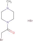 2-Bromo-1-(4-methylpiperazin-1-yl)ethan-1-one hydrobromide