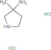 3-Methylpyrrolidin-3-amine dihydrochloride