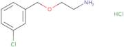 2-[(3-Chlorophenyl)methoxy]ethan-1-amine hydrochloride