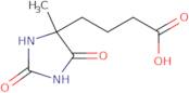 4-(4-Methyl-2,5-dioxoimidazolidin-4-yl)butanoic acid