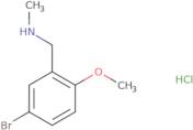 [(5-Bromo-2-methoxyphenyl)methyl](methyl)amine hydrochloride