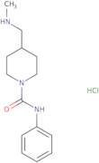 4-[(Methylamino)methyl]-N-phenylpiperidine-1-carboxamide hydrochloride
