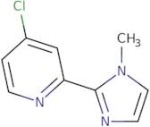 4-Chloro-2-(1-methyl-1H-imidazol-2-yl)pyridine