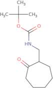 tert-Butyl N-[(2-oxocycloheptyl)methyl]carbamate