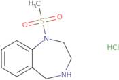 1-Methanesulfonyl-2,3,4,5-tetrahydro-1H-1,4-benzodiazepine hydrochloride