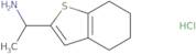 1-(4,5,6,7-Tetrahydro-1-benzothiophen-2-yl)ethan-1-amine hydrochloride