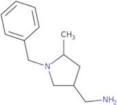 (1-Benzyl-5-methylpyrrolidin-3-yl)methanamine