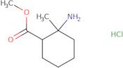 Methyl 2-amino-2-methylcyclohexane-1-carboxylate hydrochloride