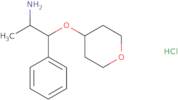 4-(2-Amino-1-phenylpropoxy)oxane hydrochloride