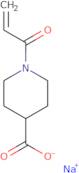 Sodium 1-(prop-2-enoyl)piperidine-4-carboxylate