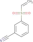 3-(Ethenesulfonyl)benzonitrile