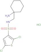 N-[(1-Aminocyclohexyl)methyl]-2,5-dichlorothiophene-3-sulfonamide hydrochloride