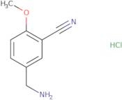 5-(Aminomethyl)-2-methoxybenzonitrile hydrochloride