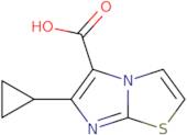 6-Cyclopropylimidazo[2,1-b][1,3]thiazole-5-carboxylic acid