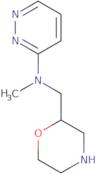 N-Methyl-N-(morpholin-2-ylmethyl)pyridazin-3-amine