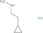 (2-Cyclopropylethyl)(methyl)amine hydrochloride