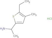 1-(5-Ethyl-4-methylthiophen-2-yl)ethan-1-amine hydrochloride