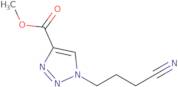 Methyl 1-(3-cyanopropyl)-1H-1,2,3-triazole-4-carboxylate