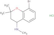 8-Bromo-N,2,2-trimethyl-3,4-dihydrochromen-4-amine hydrochloride