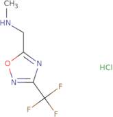 Methyl({[3-(trifluoromethyl)-1,2,4-oxadiazol-5-yl]methyl})amine hydrochloride