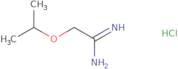 2-(Propan-2-yloxy)ethanimidamide hydrochloride