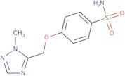 4-[(1-Methyl-1H-1,2,4-triazol-5-yl)methoxy]benzene-1-sulfonamide