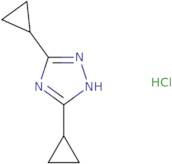 3,5-Dicyclopropyl-1H-1,2,4-triazole hydrochloride