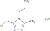 3-(Chloromethyl)-5-methyl-4-propyl-4H-1,2,4-triazole hydrochloride